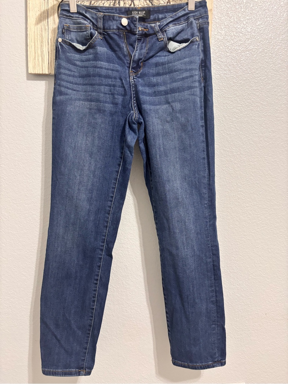 Judy Blue Skinny Jeans - Indigo Stretch Denim